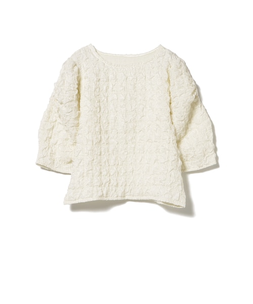 【ピンク】【boussole*qualite】クロシェネックレスロンT boussole×qualite】クロシェネックレスロンT｜デザインワークスの