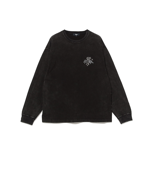 trois 長袖 黒い刺繍新品タグ付き 楽天市場】からくり魂 絡繰魂 粋 クルーネック 長袖Tシャツ 風神