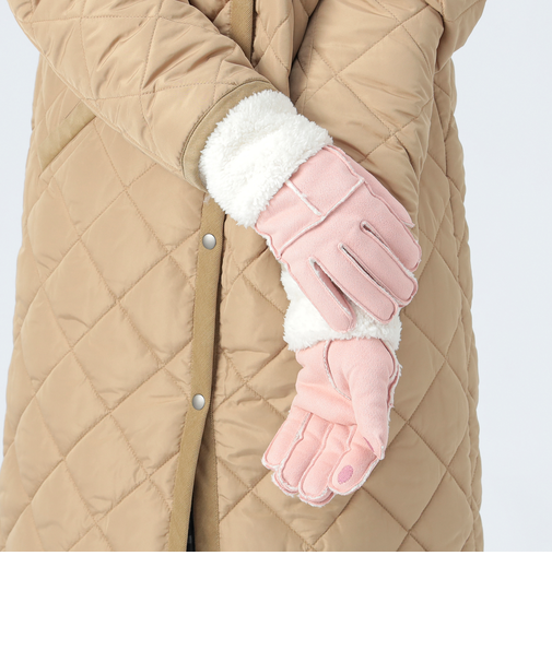 フェイク ムートン グローブ