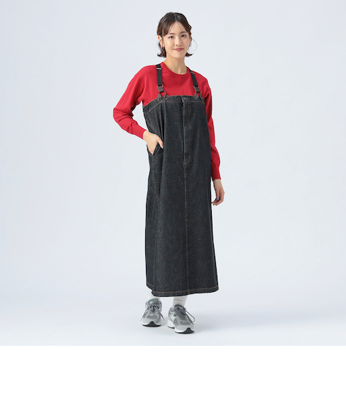 デニム ジャンパースカート｜ビームスアウトレットの