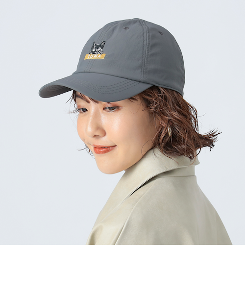 SSU モヘアキャップ 刺繍メッシュキャップ 絡繰魂 252857 和柄 和風 帽子 がしゃ髑髏