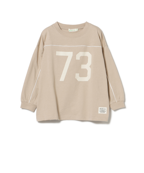 ナンバー ロゴ ロングスリーブ Tシャツ 2025FW（90～130cm）