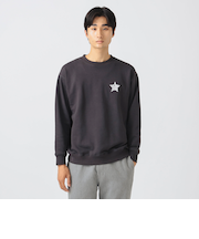 ハート スター ワンポイント スウェット