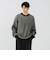 アゼ プレーティング クルーネック ニット