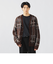 シャギータッチ Vネックカーディガン