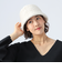 フェイク ファー バケットハット