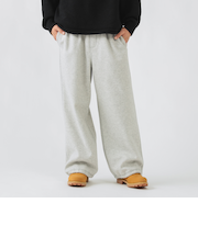 メルトン ワイド イージー パンツ