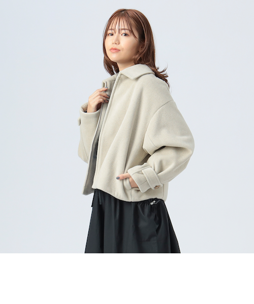 ウールライク ショートジップブルゾン｜ユナイテッドアローズ