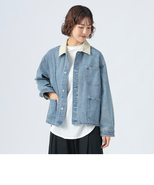 襟 コーデュロイ カバーオール ジャケット｜ビームス