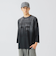 フェード フットボール ロング スリーブ Tシャツ