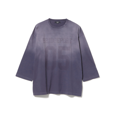 フェード フットボール ロング スリーブ Tシャツ