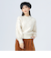 ブークレ シャギー ニット プルオーバー