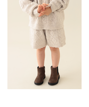 ケーブルニット ショートパンツ 2025FW（90～140cm）