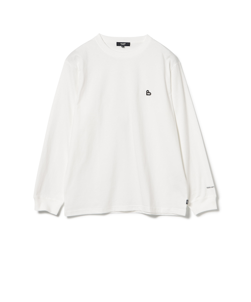 B-HEART ロゴ ロング スリーブ カットソー