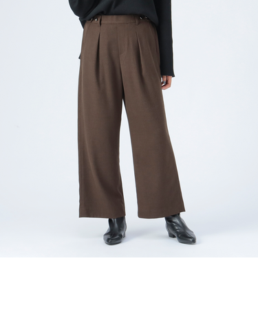 金ボタン アジャスト パンツ