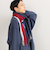 リバーシブル ストライプ マフラー