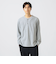 サカリバ フェイク レイヤード ヘンリーネック ロングスリーブ Tシャツ
