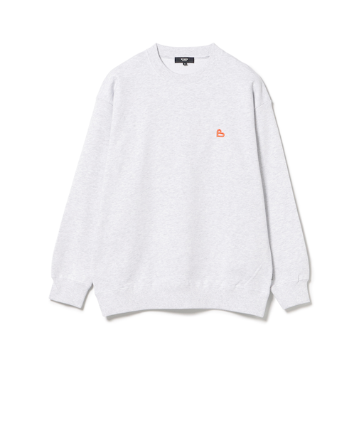 B-HEARTロゴ ワンポイント スウェット