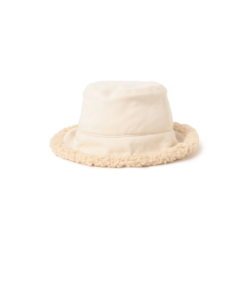 リバーシブル プードル ボア ハット