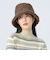 リバーシブル プードル ボア ハット