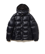 シャイニー フード ダウン ジャケット