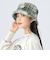 チェック ボア バケットハット
