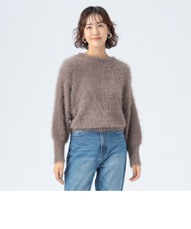 ジャギー ジャガード 2WAY プルオーバー