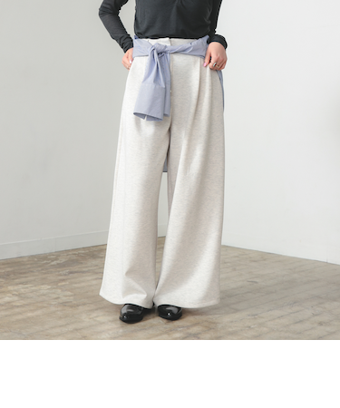 スウェット スラックス パンツ