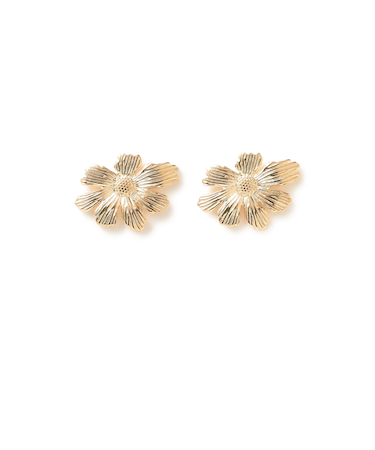 フラワー メタル ピアス