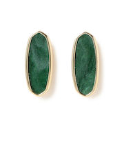 ロング ストーン ピアス