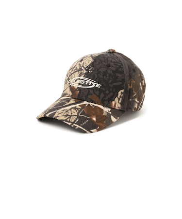 迷彩 ロゴ キャップ