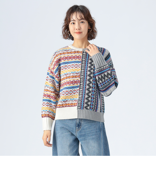 フェアアイル プルオーバー ニット