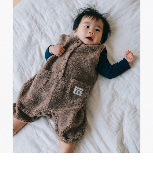 WEB限定】ベビー ボア オーバーオール 2025FW（70～80cm）｜ビームス