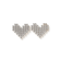 モザイク ハート ピアス