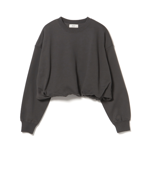 バルーン クロップド スウェット