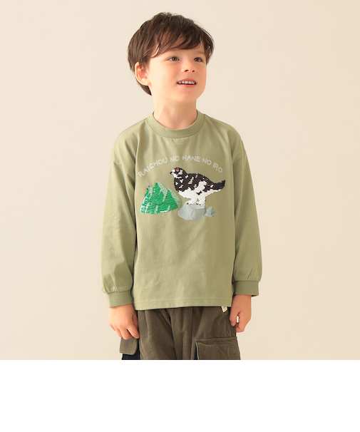 【COLLABORATION】那須どうぶつ王国 / 博士 ロングスリーブ Tシャツ 2025FW（100～140cm）