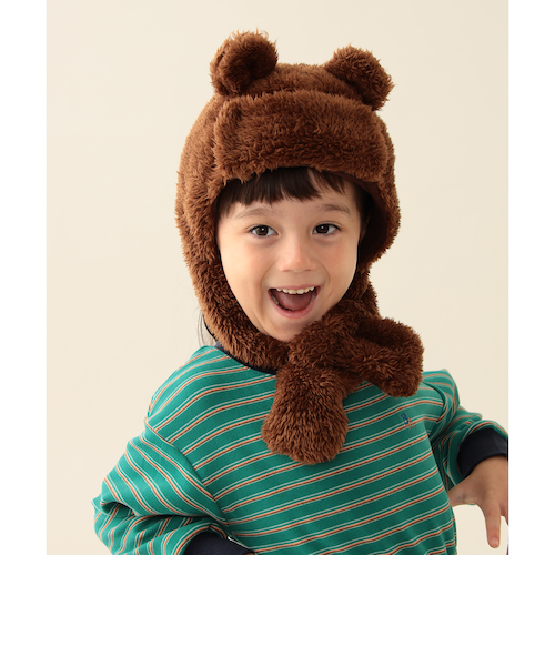 くま耳 フード ウォーマー 2025FW（100～120cm）｜ビームス