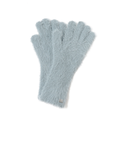 プレート 付き ファー グローブ