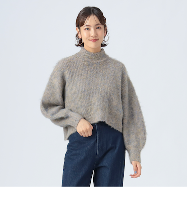 ミックス シャギー プルオーバー