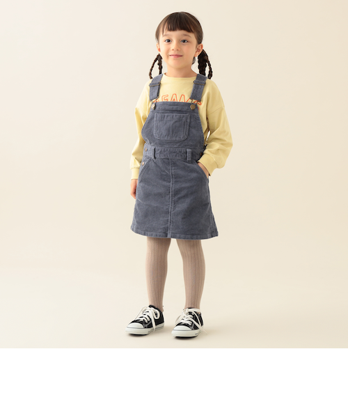 pub ピューブ コーデュロイジャンパースカート pub ピューブ