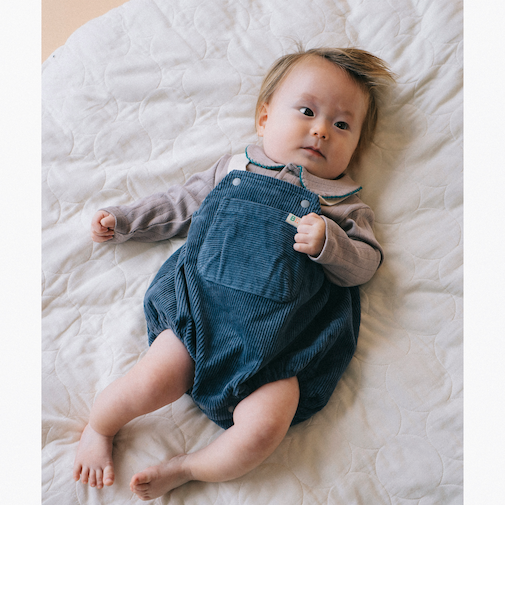 【WEB限定】ベビー コーデュロイ サロペット 2025FW(70~80cm)