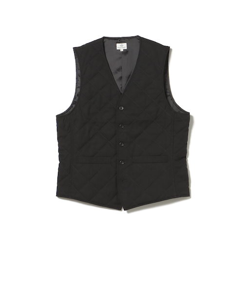 キルティング ジレ