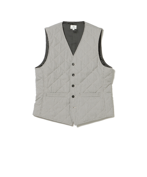 キルティング ジレ