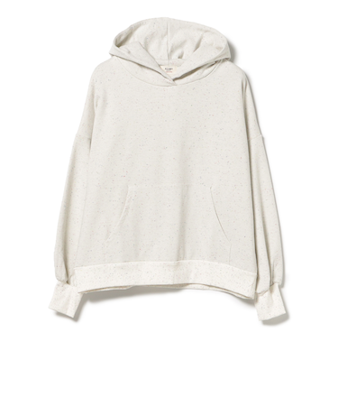 ラメ 裏毛 フーディー