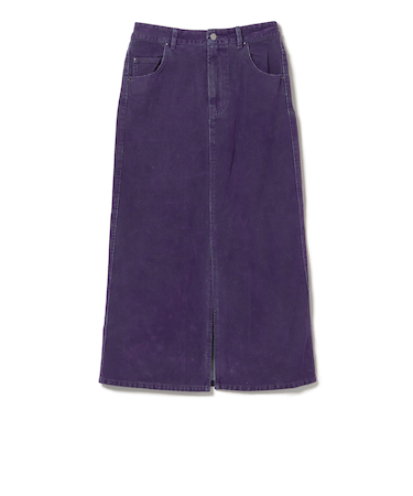 フロッキー デニム タイトスカート