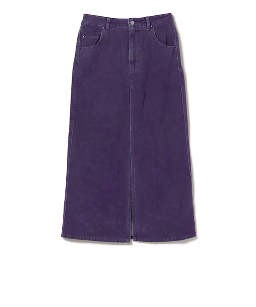 フロッキー デニム タイトスカート