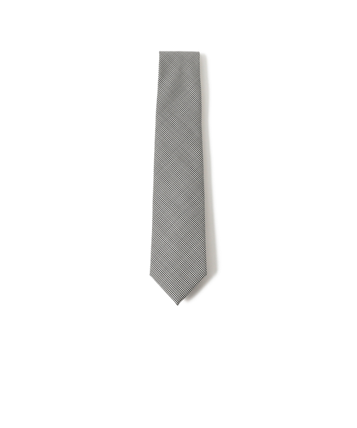 カノニコ製ファブリック チェック柄 ウールタイ