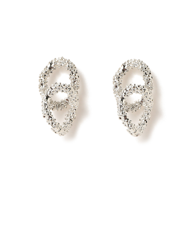 モール Wサークル ピアス