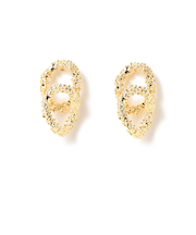 モール Wサークル ピアス