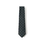 シルクウール 小紋柄 ネクタイ